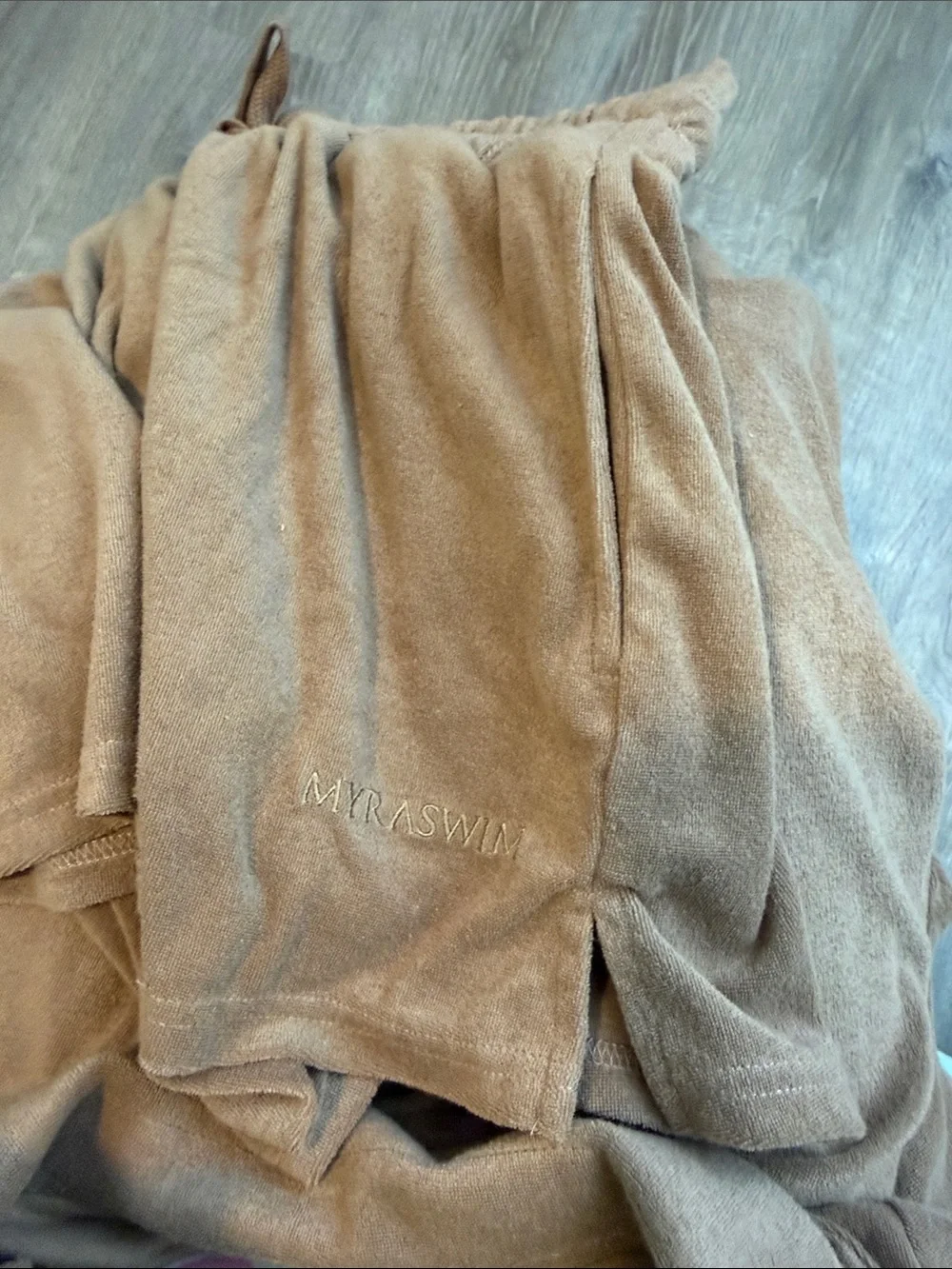 Myra Swim Rocco Terry Clothe 2 pc Shorts NWT’s set sz S/M - Picture 8 of 11